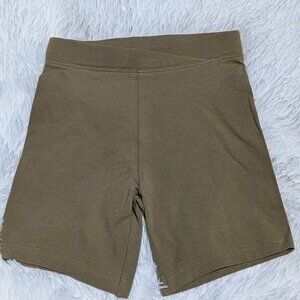 ANKO Kids' Olive Green Soft Stretch Shorts Comfortable Everyday Wear NWT